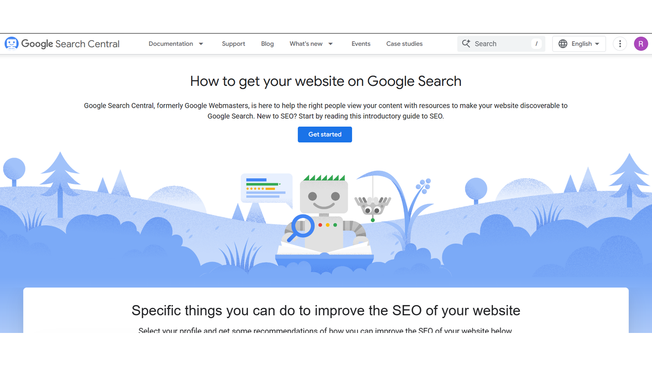 Google Search Console API documentation for custom SEO scripts
