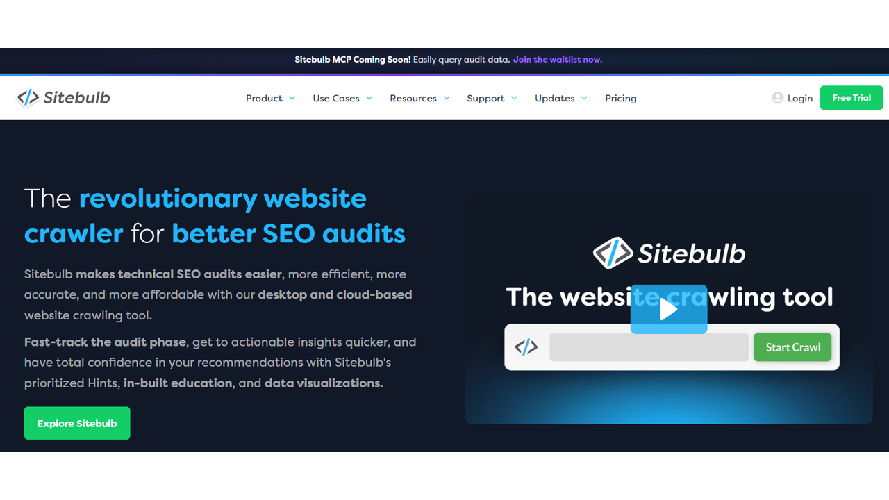 Sitebulb desktop crawler audit using Google Search Console data